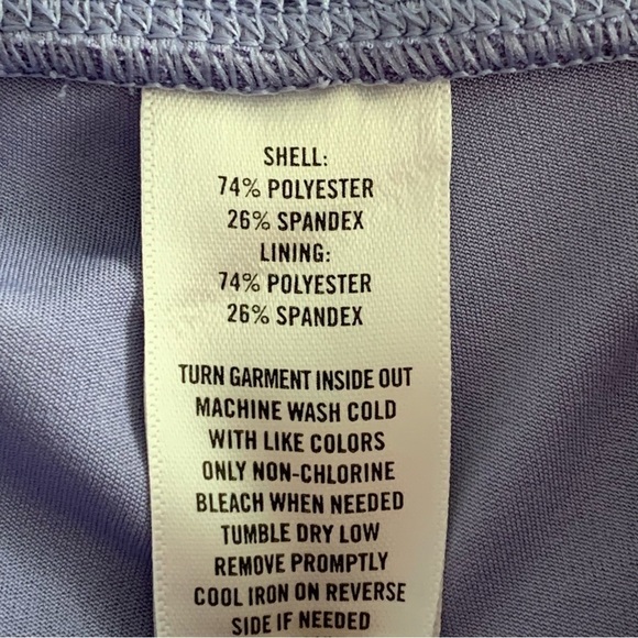 Aéropostale Sport Skort Womens Small Lilac Wide Waistband Ball Pockets Tennis - Picture 6 of 10